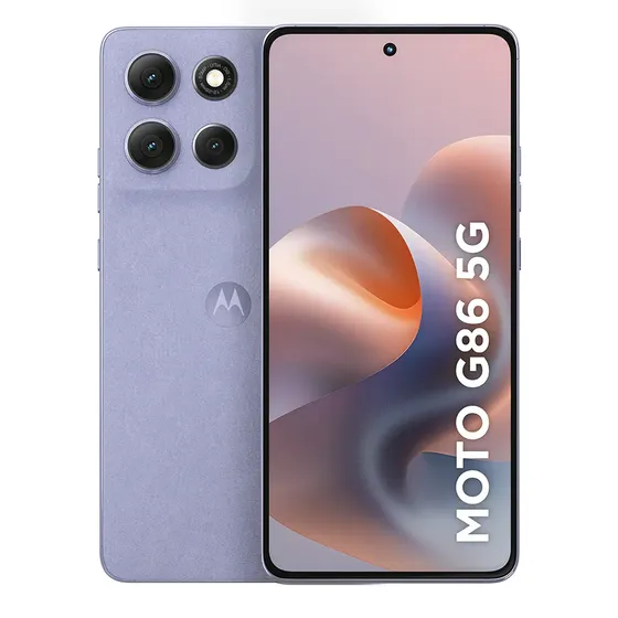 Smartphone Motorola Moto g86 5G - 512GB 12GB RAM+12GB Ram Boost Tela 1.5K pOLED, 50MP Sony camera OIS Moto AI, videos em 4K, IP68 + IP69