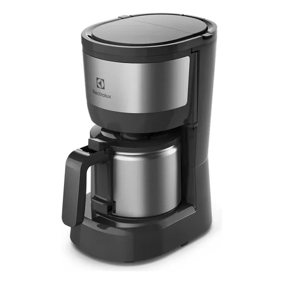 Cafeteira Elétrica Electrolux Efficient com Jarra de aço Inox 15 xicaras 600ml ECM12