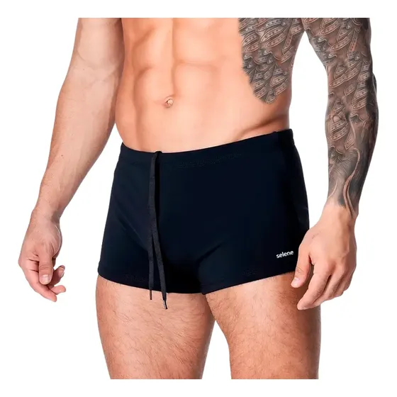 Sunga Boxer Selene Proteção Uv50+ Confortável Praia Piscina