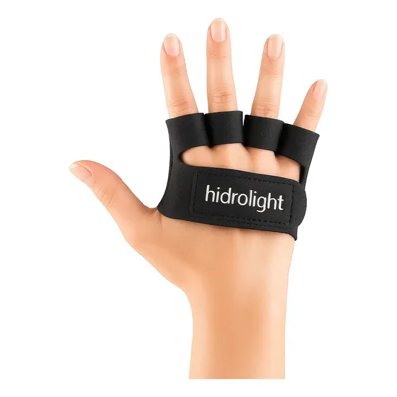 Luva Academia Mini Palma Hidrolight de Neoprene Antiderrapante Preto