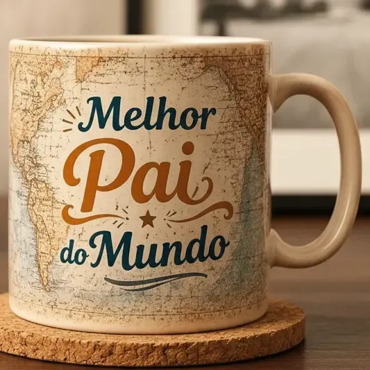 Caneca Presente Para O Dia Dos Pais Melhor Pai Do Mundo