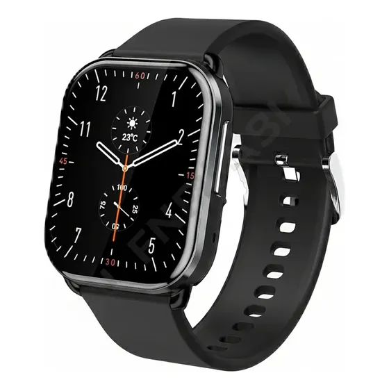 Relógio Smartwatch Qcy Watch Gs S6 Bluetooth Ipx8 Cor Preto