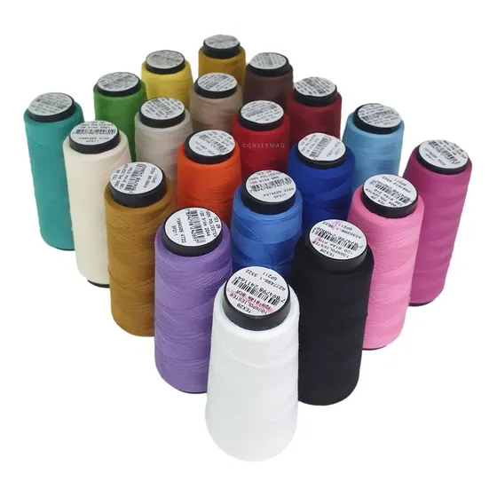 Linha Para Costura - Caixa Com 10 Cones - Liquidação