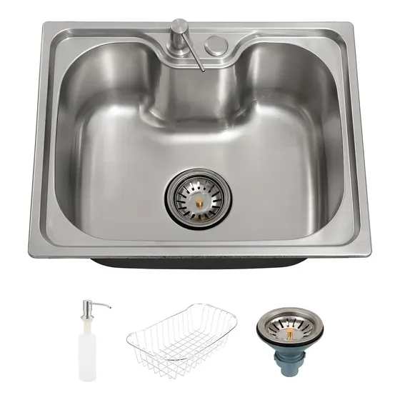 Cuba Gourmet para Cozinha Aço Inox 201 50x40cm Nawa Prata - Pingoo.casa