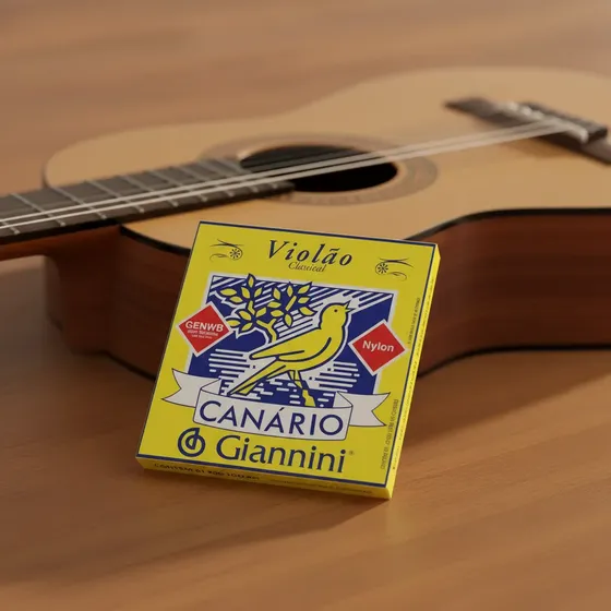 Jogo De Cordas Nylon Para Violão Giannini Canário Oferta !!!