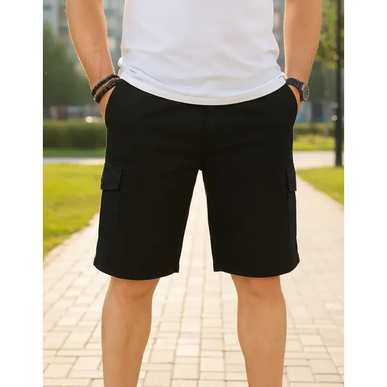 Bermuda Cargo Masculina Short Militar 6 Bolsos