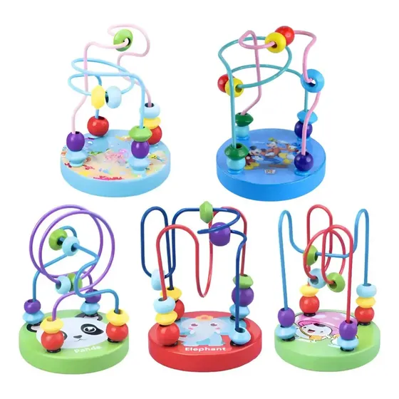 Brinquedo Aramado Divertido Método Montessori Pequeno Cor Colorido