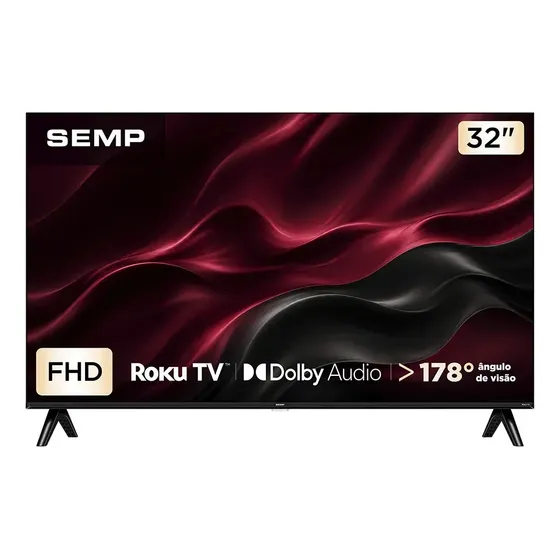 Smart Tv Semp 32 Led Full Hd S42r Roku Tv Wi-fi 32s42r
