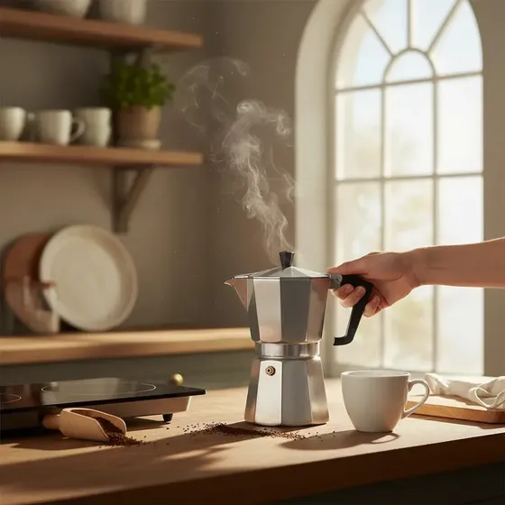 Cafeteira Italiana Moka Express Faz 9 Xícaras Café Alumínio