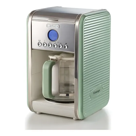Cafeteira Elétrica Ariete Vintage 1342 Automática Com Filtro 900W Verde