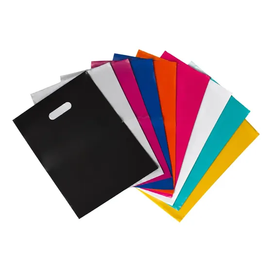 Sacola Boca De Palhaço 20x30 100 Unidades Sacolinha P/ Lojas Cor Preto Liso