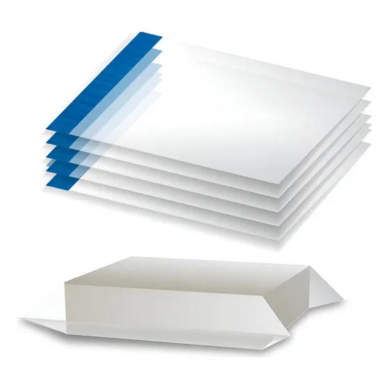 Envelope Full 500 Pçs Livre Transparente 12x18 Cm