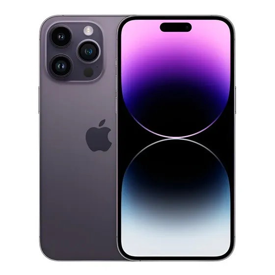 Apple iPhone 14 Pro Max (256 GB) - Roxo-profundo (Novo com caixa aberta)