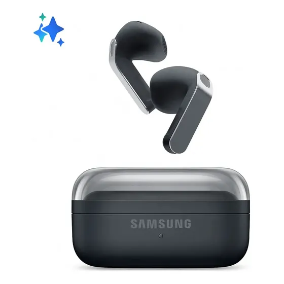 Fone de ouvido in-ear sem fio Samsung galaxy Galaxy Buds4 SM-R540N preto