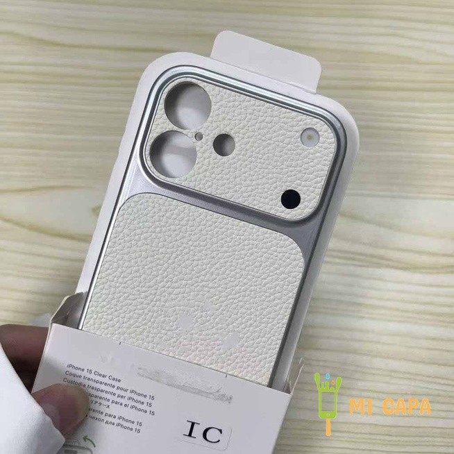 Capinha textura couro grão de lichia para iPhone XS XR 11 12 13 15 16 17 Pro Max Plus
