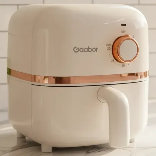 Mini Air Fryer 1,4l 900w Fritadeira Eletrica Sem Oleo Offwhi