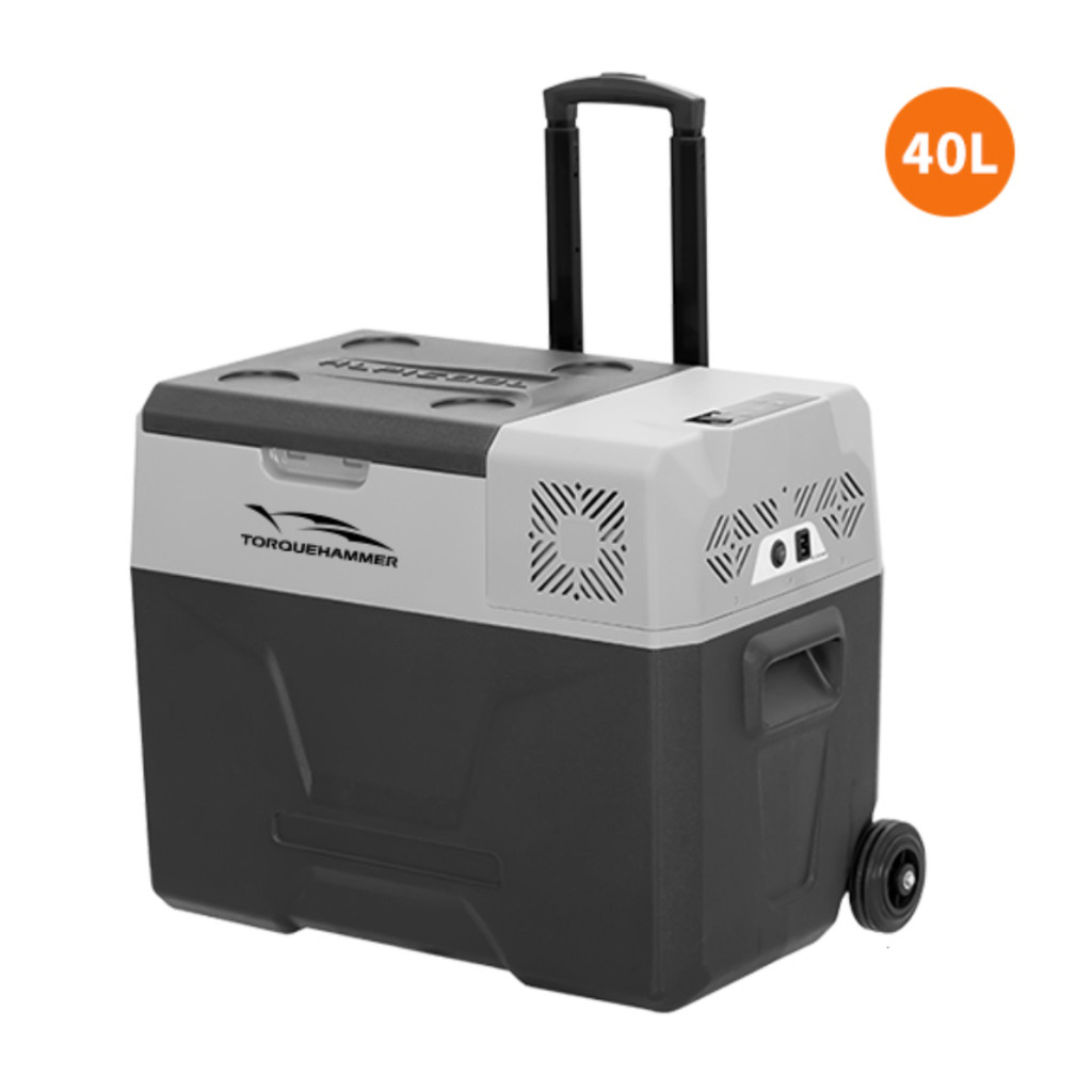 Geladeira Portátil 40L Quadrivolt Caminhão Carro Van Painel Digital Baixo Ruído Torquehammer VPL-3202