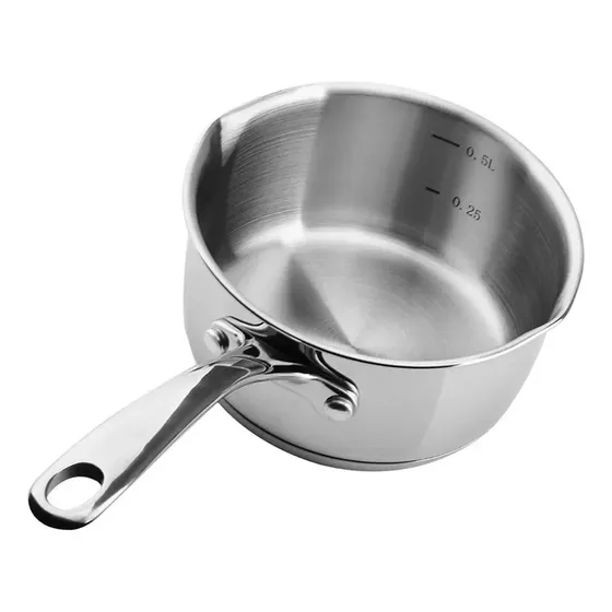 [bz Mini-panela De Molho Em Aço Inox Antiaderente Zy De