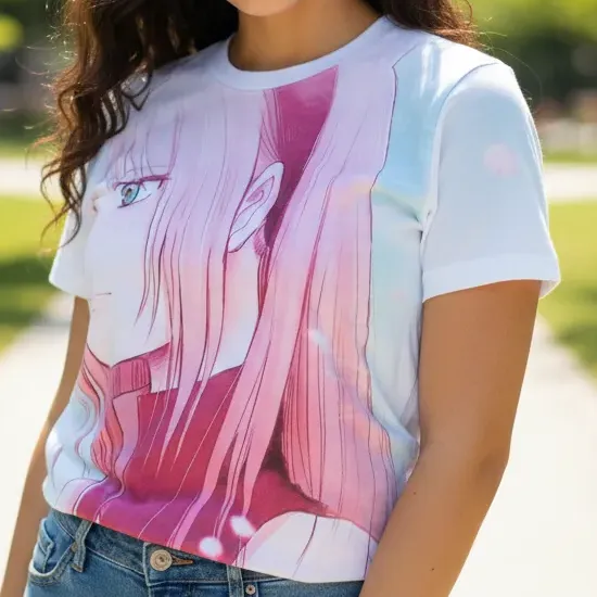 Camiseta Camisa Sakura Haruno Anime Naruto Queima De Estoque
