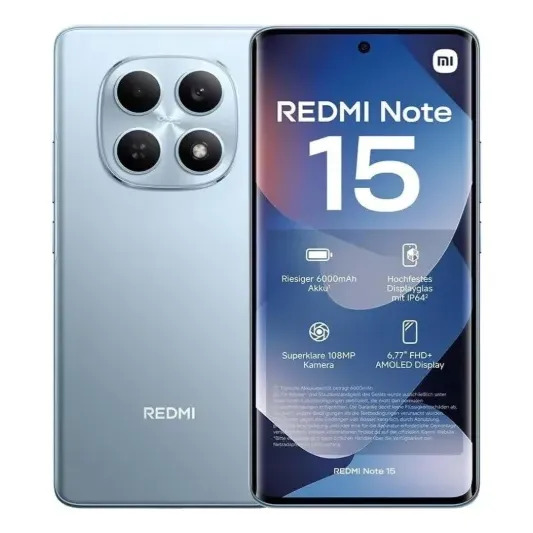 Xiaomi Redmi Note 15 4g Dual Sim 256gb 8gb Ram Global Azul
