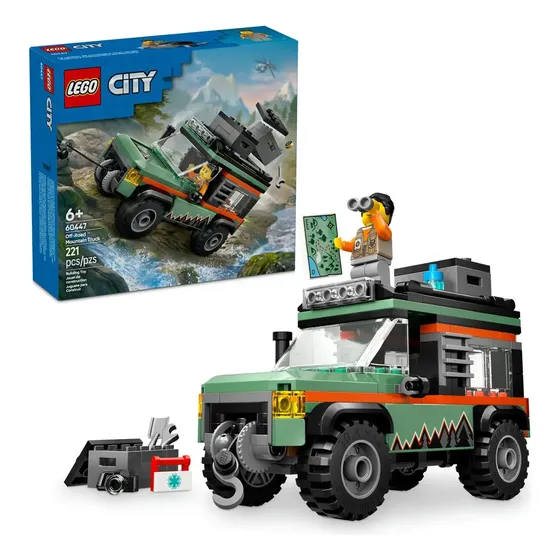 Blocos de montar LegoCity 60447 221 peças em caixa