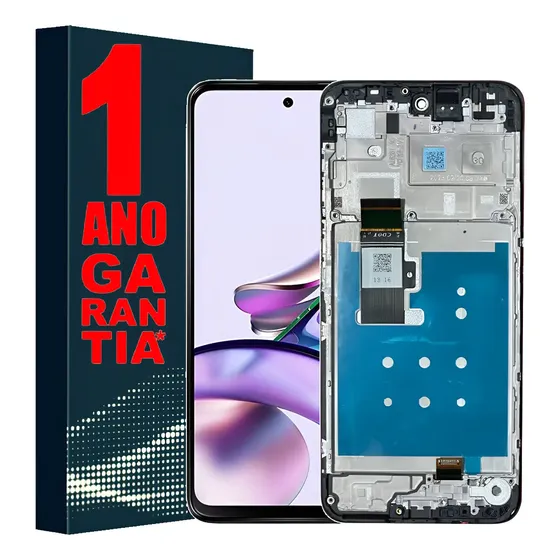 Tela Display Frontal Para Moto G23 Xt2333 + Oled + Com Aro!