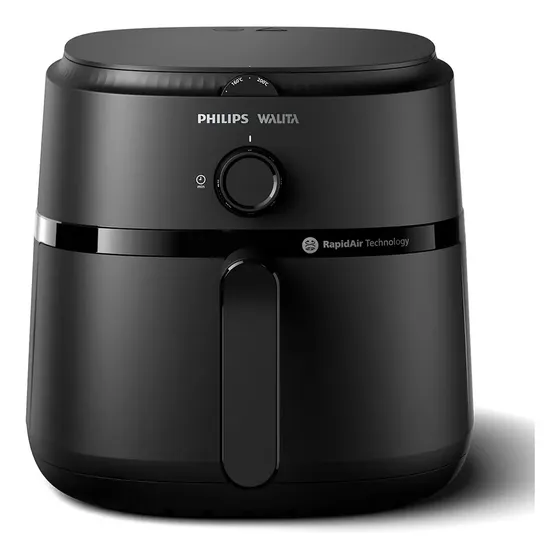 Fritadeira Elétrica Philips Walita sem Óleo 220V 6,2L Série 1000 XL Preta NA130/09