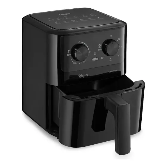 Fritadeira Elétrica Air Fryer Quad Fry Elgin  4,2 L, 1400w