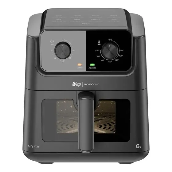 Airfryer 6 Litros WAP PROSDÓCIMO AF02 Visor e Luz Interna 127V