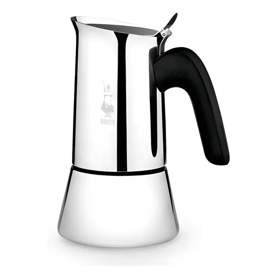 Cafeteira Italiana Bialetti Indução Inox Vênus 10 Xícaras