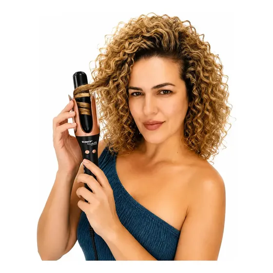 Modelador De Cachos Taiff Curves Automático 32mm Cor Preto