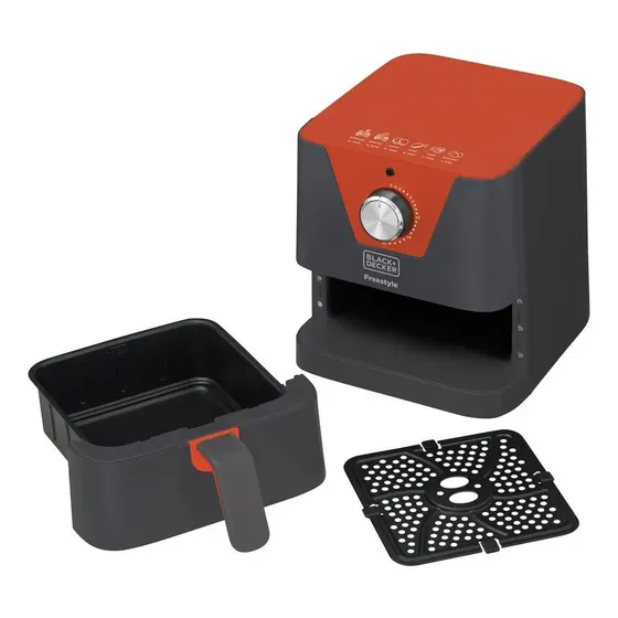 Air Fryer Freestyle Sem Óleo 1,5l Black+decker Afm2 220v