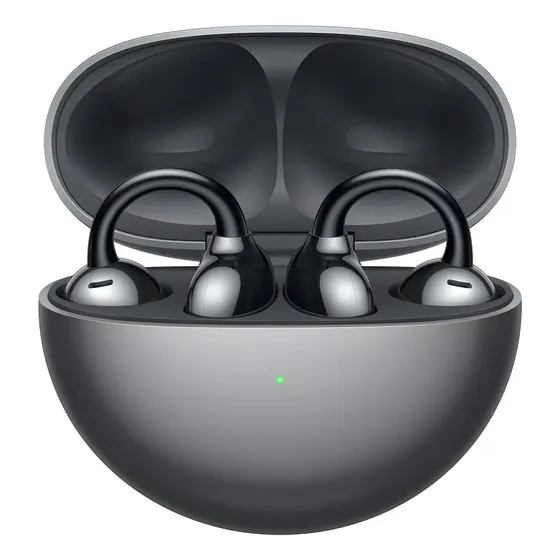 Fone De Ouvido Sem Fio Huawei Freeclip C-bridge Design Tecnologia Open-ear Reconhecimento Automático De Posição Esquerdo-direito Preto